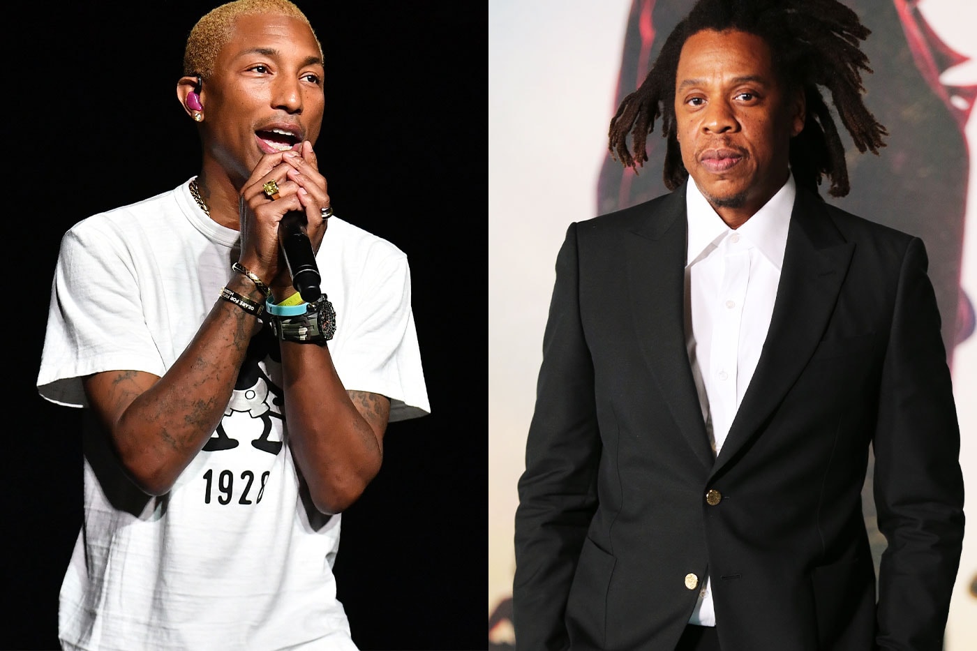 Pharrell Discusses JAY Z Creative Process songwriting rap podcast falsetto 