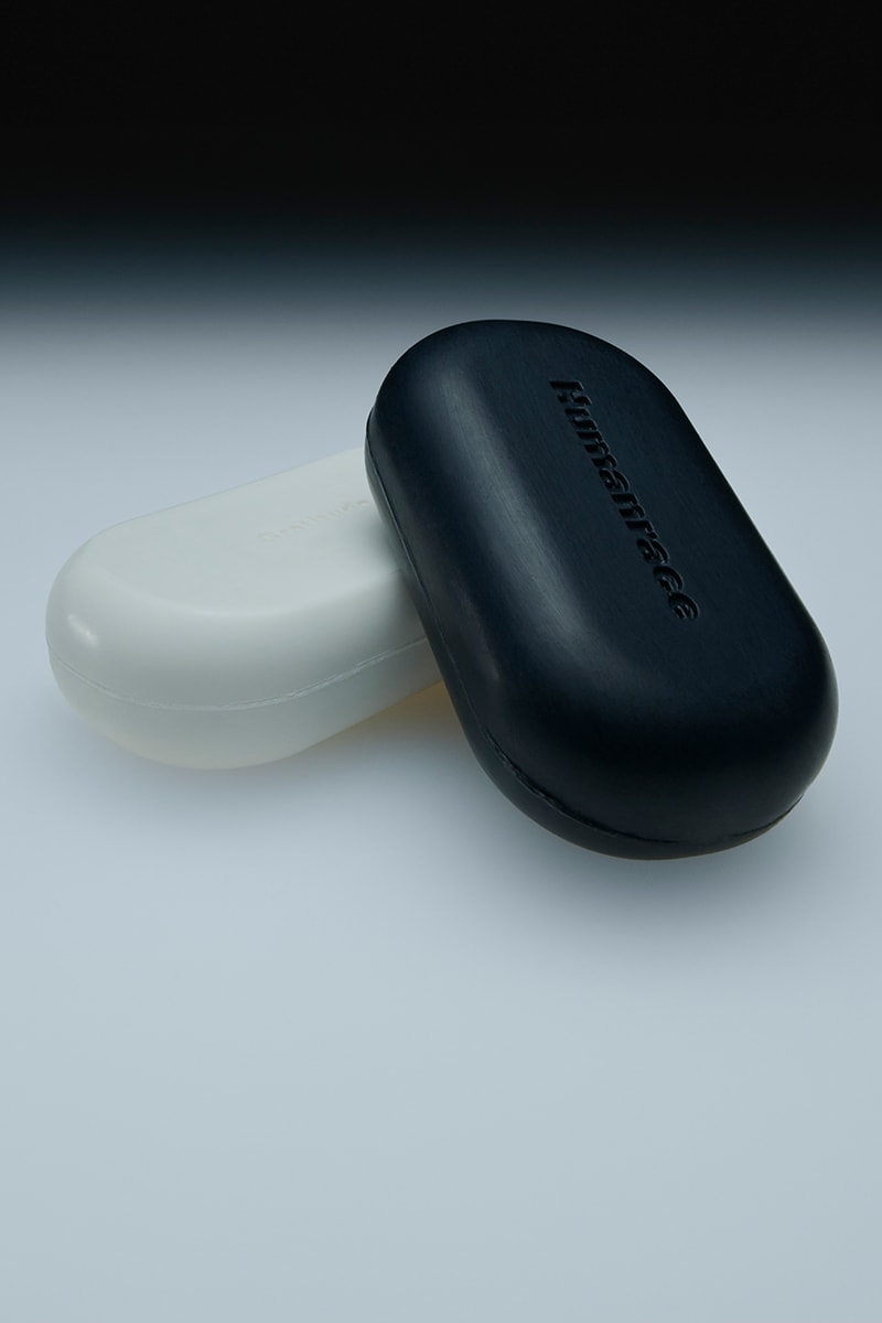 pharrell humanrace bodycare whiteclay body bar ceramic dish charcoal body bar release info store list buying guide photos price 