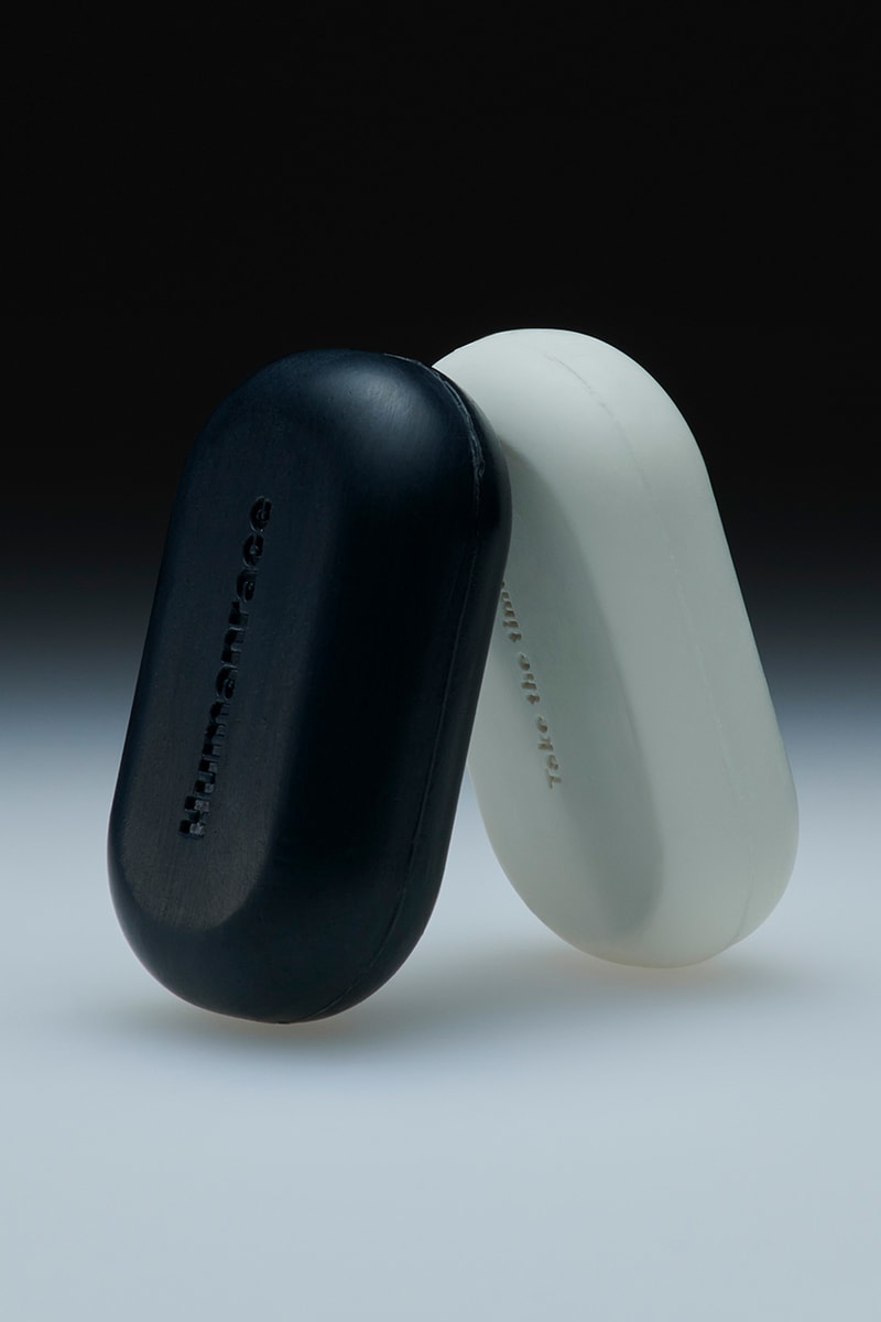 pharrell humanrace bodycare whiteclay body bar ceramic dish charcoal body bar release info store list buying guide photos price 
