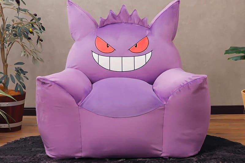 Pokémon Cellutane Gengar Plush Armchair Release info