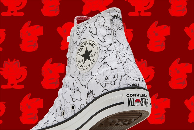 pokemon converse chuck taylor all star pikachu bulbasaur jigglypuff charmander squirtle hoodie backpack bag release date info store list buying guide photos price 