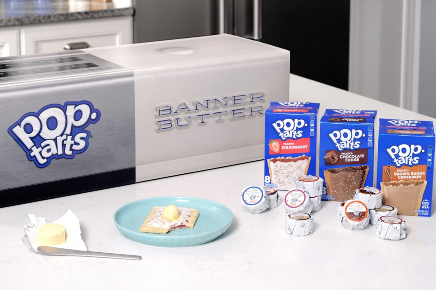 Pop-Tarts Banner Butter Kit Release Info Collaboration 2021 Kelloggs