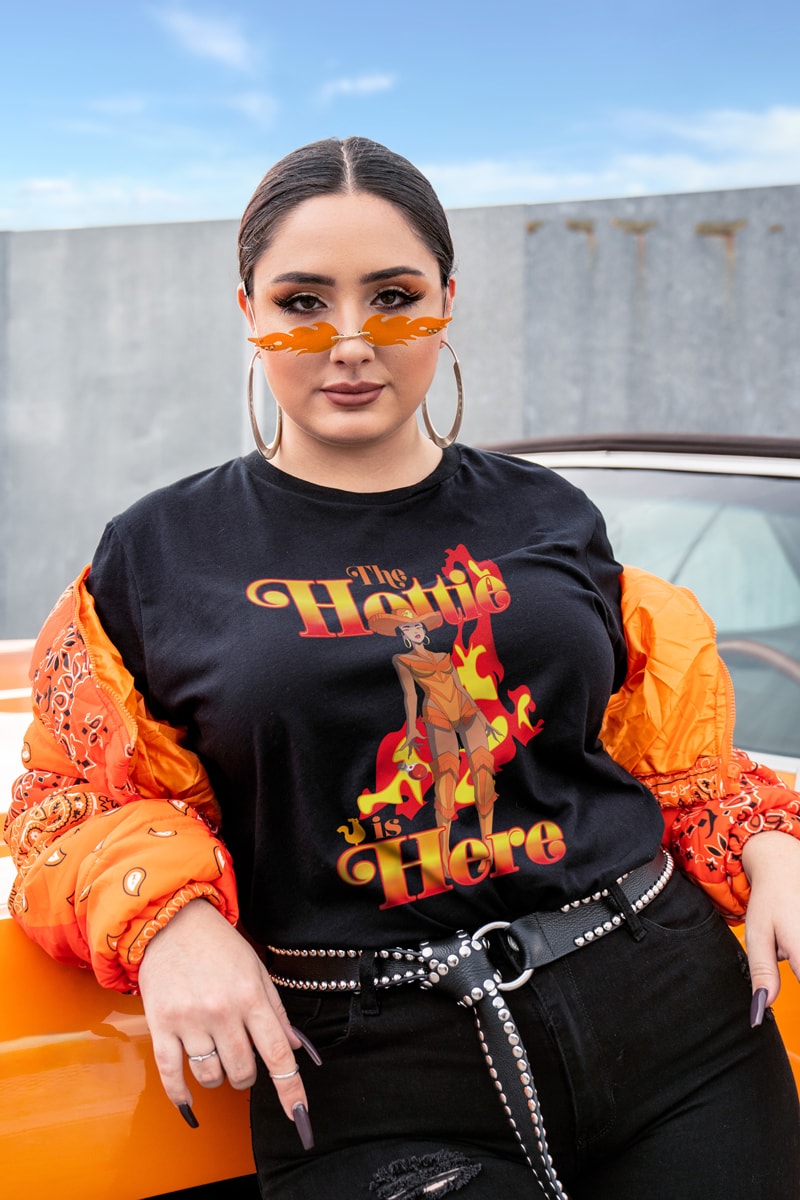 hottie sauce megan thee stallion fried chicken houston collaboration merch drop flame anime fast food