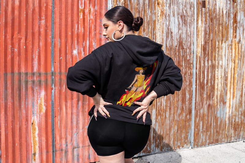 hottie sauce megan thee stallion fried chicken houston collaboration merch drop flame anime fast food