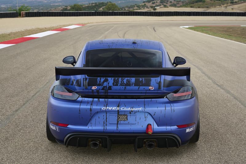 Porsche 718 Cayman GT4 RS Clubsport Mid Engined Race Car Los Angeles Auto Show 911 GT3 Cup Released Official First Look