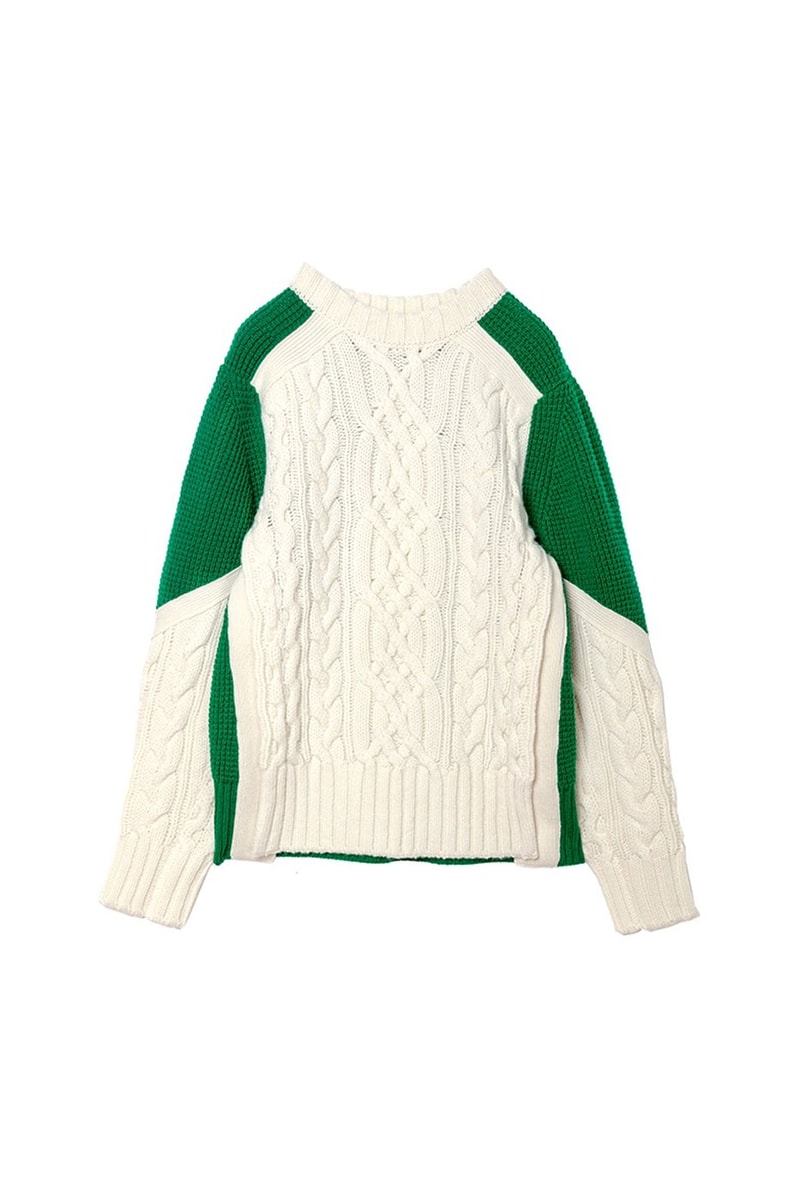 PORTER and sacai Get Winter Ready With Latest Holiday Collection astier de villatte accessories mugs teapots zantan korotan sweaters holiday ugly sweaters collaboration tote bag backpack