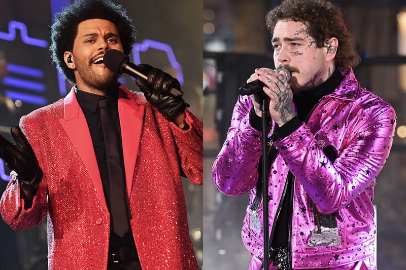 Post Malone and The Weeknd Release Teaser Clip of Upcoming Collab Track r&b pop music new song new music rapper toronto