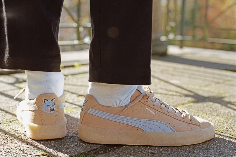 Maison Kitsuné x PUMA FW21 Collaboration Info release information where to buy sneakers 