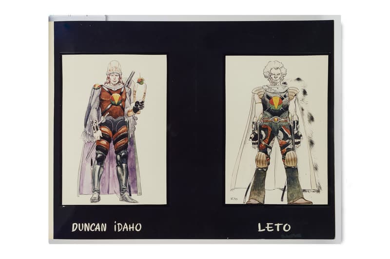 Rare 1970 'Dune' Storyboard Is Set To Hit the Auction Block at Christie's alejandro jodorowsky Denis Villeneuve timothee chalamet zendaya