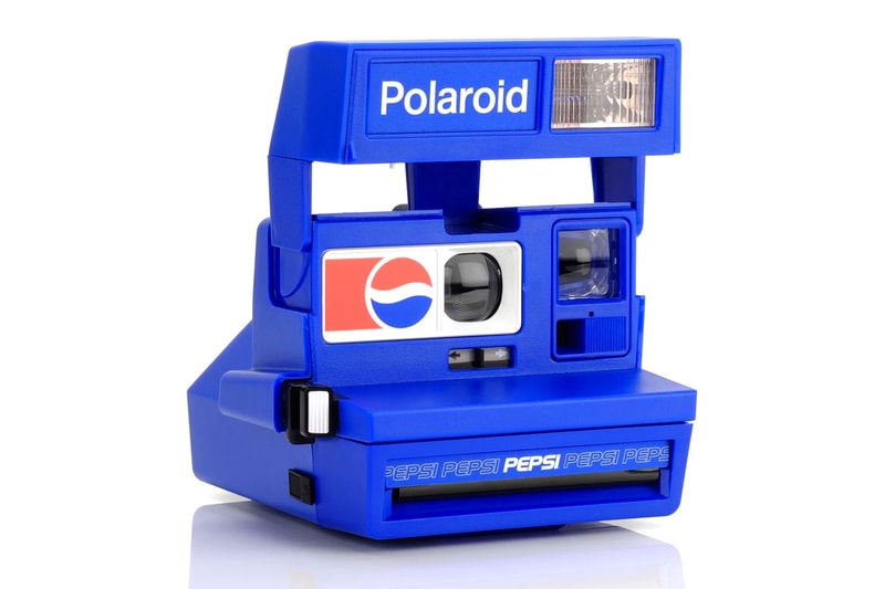 Retrospekt Releases Nostalgic Pepsi x Polaroid Instant Camera polaroid 600 pepsi instant film camera 70s 80s 90s pop drinks
