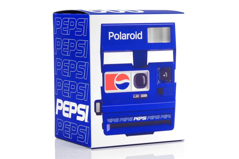 Retrospekt Releases Nostalgic Pepsi x Polaroid Instant Camera polaroid 600 pepsi instant film camera 70s 80s 90s pop drinks