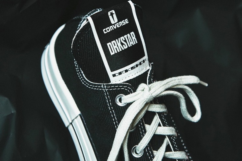 Rick Owens DRKSHDW Converse DRKSTAR Closer Look Release Info Date Buy Price Hi Ox