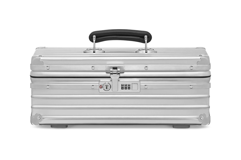 rimowa limited edition one bottle wine champagne case anodized grooved aluminum dimensions made in germany release info