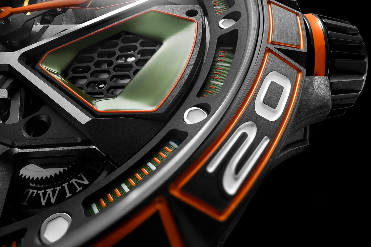 Carbon And Titanium Roger Dubuis Excalibur Spider Huracàn Automatic Represents Racing Series Lamborghini