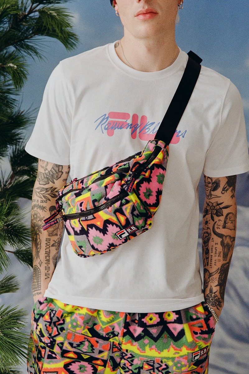 Rowing Blazers x FILA FW21 Collaboration Release information lookbook skiing looks