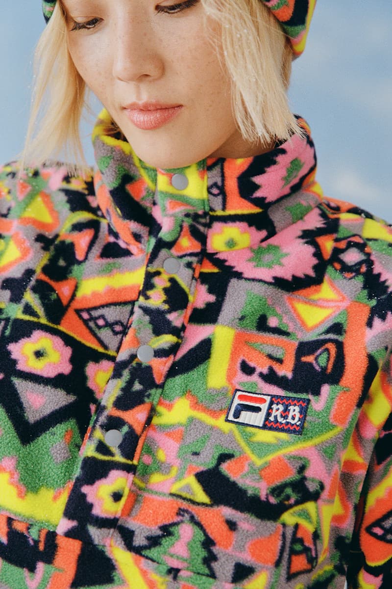 Rowing Blazers x FILA FW21 Collaboration Release information lookbook skiing looks