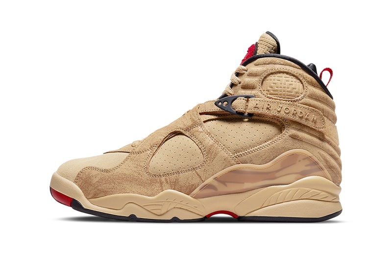 rui hachimura air jordan 8 se DO2496 700 twine gym red black sesame release date info store list buying guide photos price 