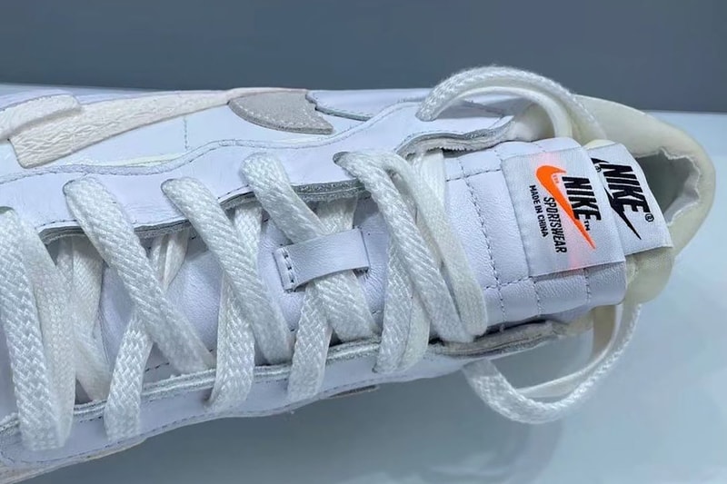 sacai Nike Blazer Low White Grey DM6443 100 Release Date