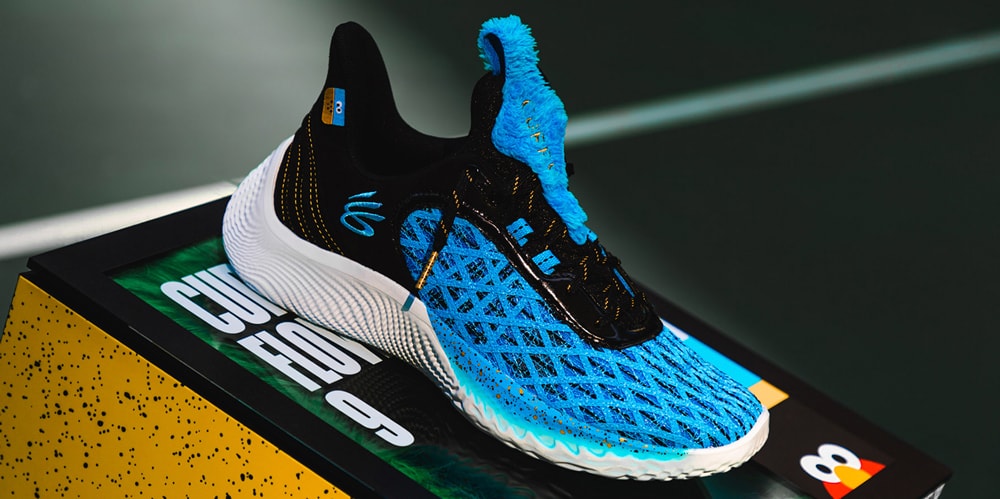 RARE Under Armour Curry Flow 9 Sesame Street Elmo Men’s Sneakers NWOB NEW Under Armour UA Curry Flow 9 Basketball Shoes Elmo  main image 4