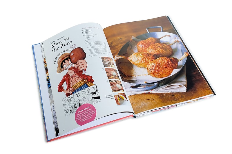 shonen jump one piece pirate recipes sanji luffy cookbook anime manga straw hat
