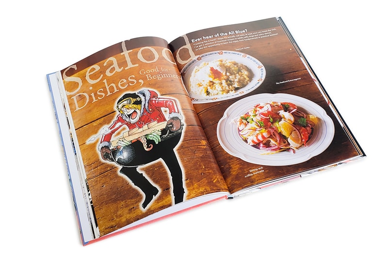 shonen jump one piece pirate recipes sanji luffy cookbook anime manga straw hat