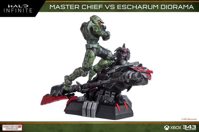 HALO World Of HALO Master Chief Vs. Flood Tank Form, 2 Figure Da 10 Cm Con Lanciafiamme E Infection Form, Giocattoli Ufficiali