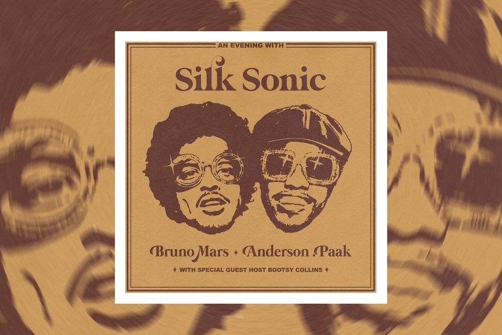Silk Sonic anderson paak bruno mars bootsy collins An Evening With Silk Sonic album Stream