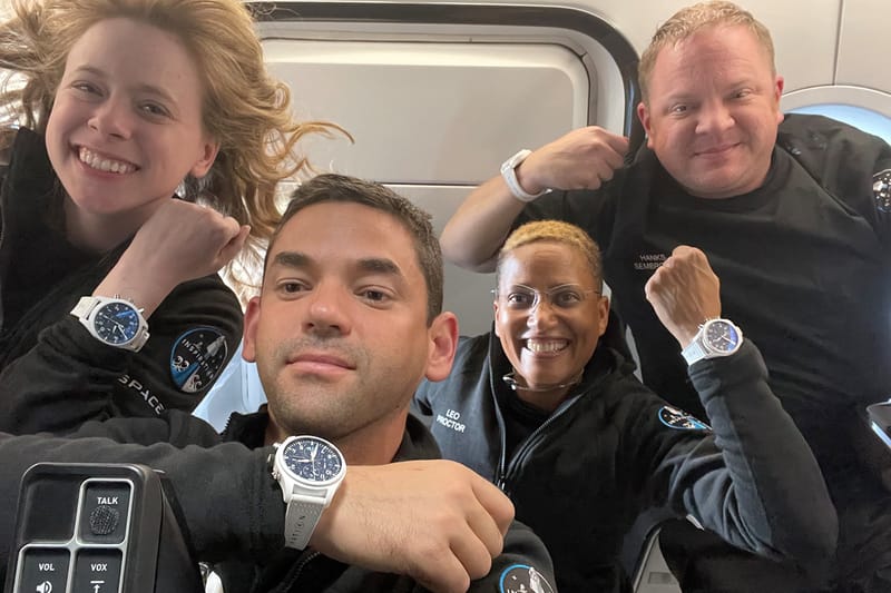 Space-Worn IWC Chronographs Raise $405,000 USD For Children's Hospital