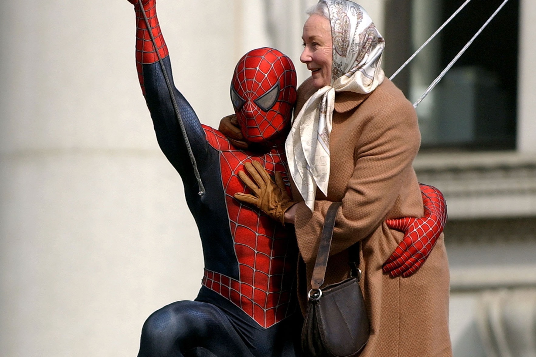 Spider Man Cosplay Costume Spider Man 2 Tobey Maguire Suit Version