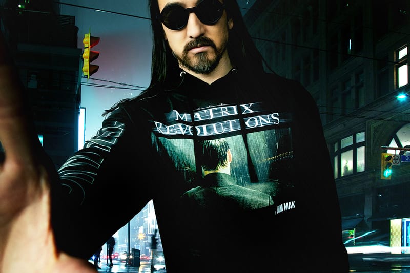Steve Aoki Reveals a 'The Matrix' x DIM MAK Apparel Capsule