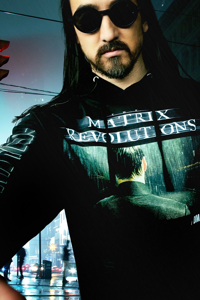 Dim Mak The Matrix Warner Bros collaboration capsule t shirts longsleeve hoodies mx1 2 3 black 38 85 usd price release info 