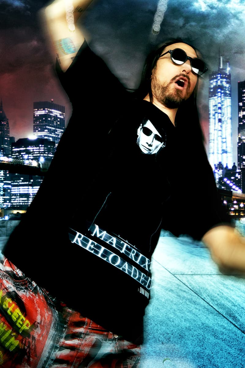 Dim Mak The Matrix Warner Bros collaboration capsule t shirts longsleeve hoodies mx1 2 3 black 38 85 usd price release info