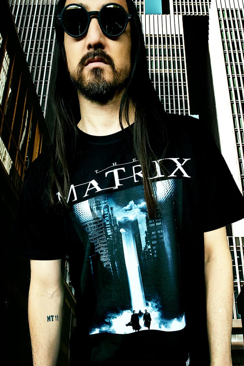 Dim Mak The Matrix Warner Bros collaboration capsule t shirts longsleeve hoodies mx1 2 3 black 38 85 usd price release info