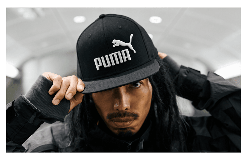 puma accessories bucket hat style thin black line art body evan tattoo artist beanie
