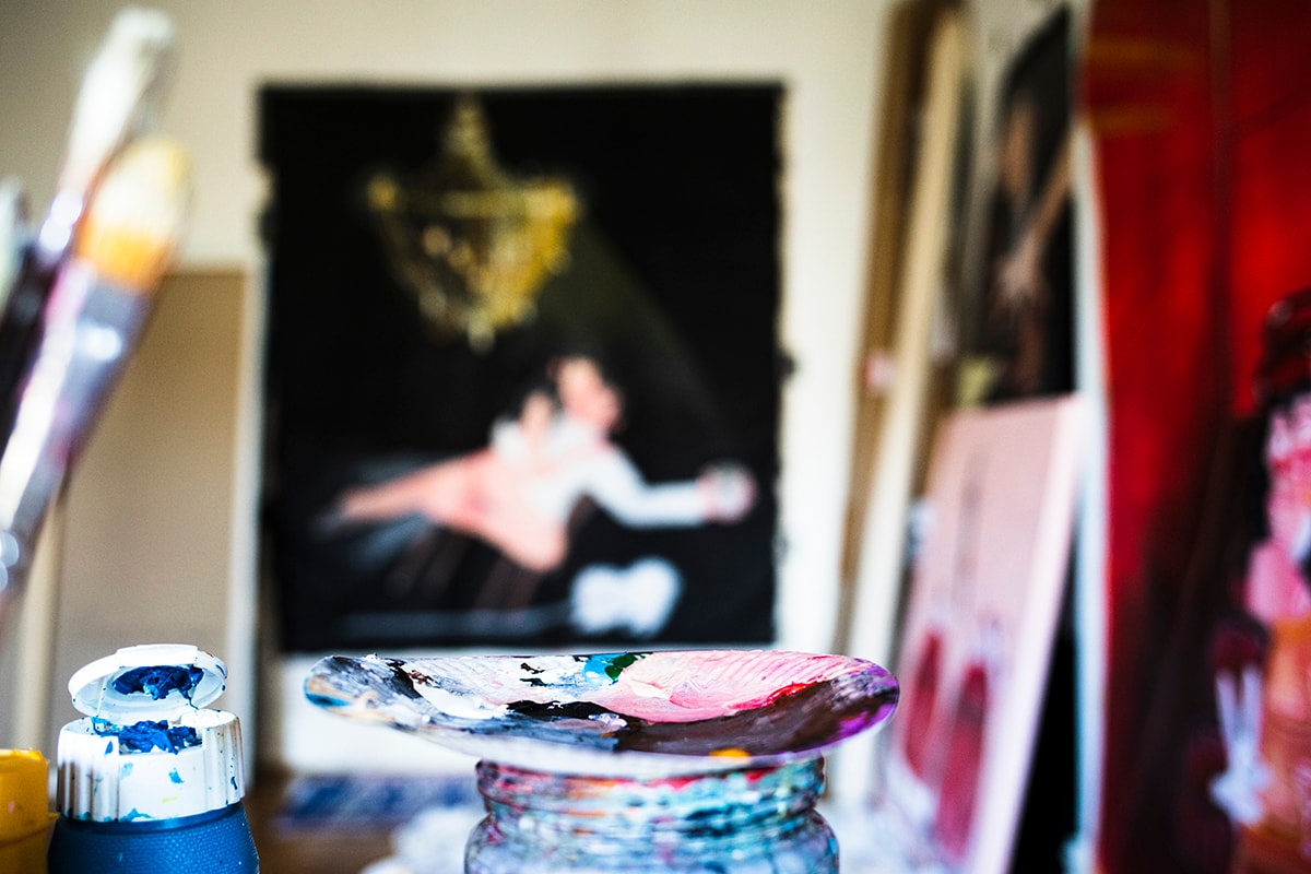 Oh de Laval Studio Visit Interview 2021 London Paris Artist Contemporary Art