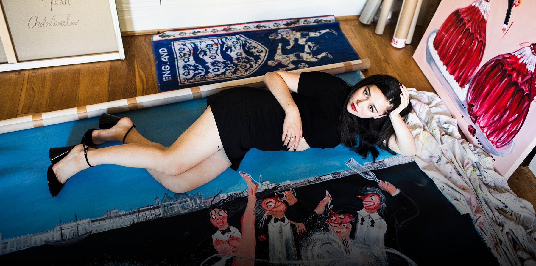 Oh de Laval Studio Visit Interview 2021 London Paris Artist Contemporary Art