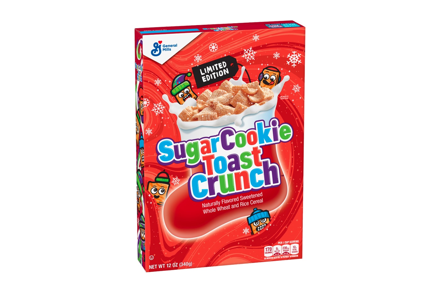 Sugar Cookie Toast Crunch Return 2021 Cinnamon Toast Crunch General Mills Christmas Holiday