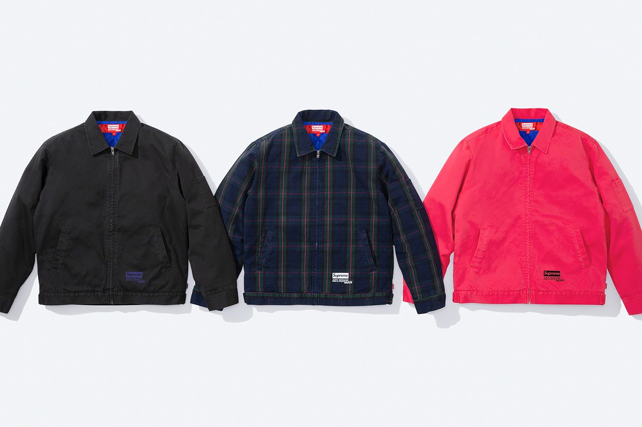 Supreme Fall Winter 2021 Week 11 Release List Drop Palace BLACK Comme des Garçons Nike Fear of God The North Face PORTER Levi's Stüssy Spalding