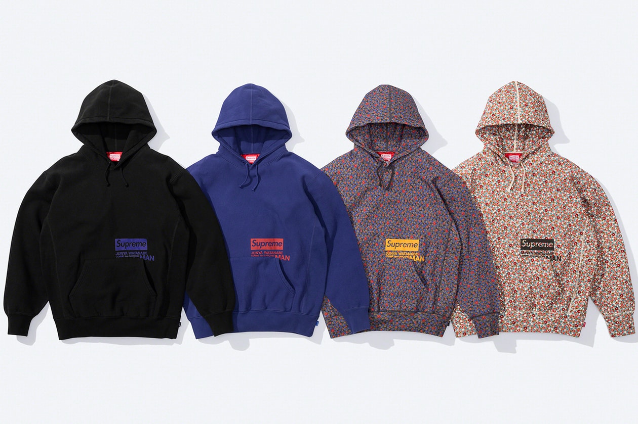 Supreme Fall Winter 2021 Week 11 Release List Drop Palace BLACK Comme des Garçons Nike Fear of God The North Face PORTER Levi's Stüssy Spalding