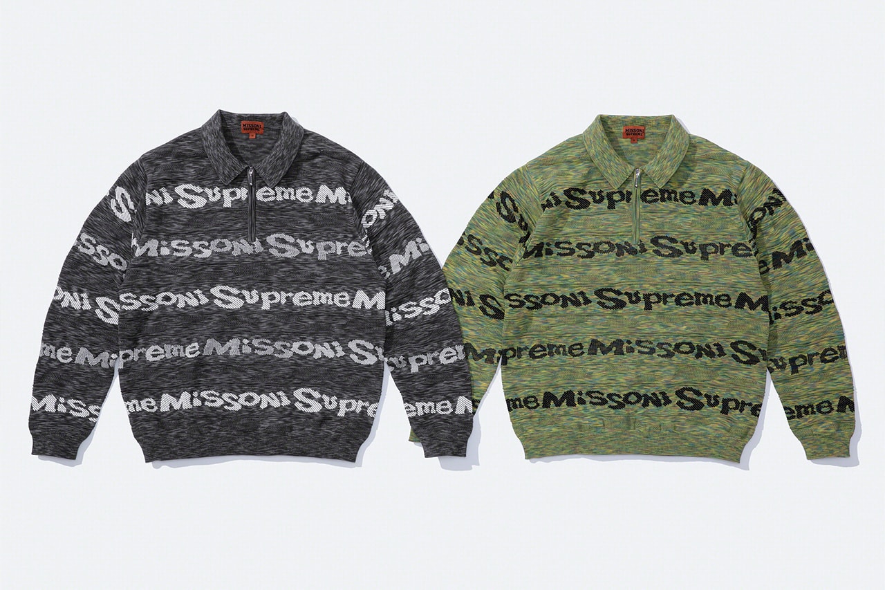 シュプリームがイタリアの高級ブランド ミッソーニとのコラボカプセルコレクションを発表 Supreme x Missoni FW21 Collection Release Info where to buy streetwear when does it drop