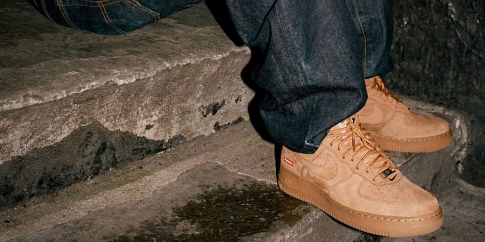 nike air force ones wheat