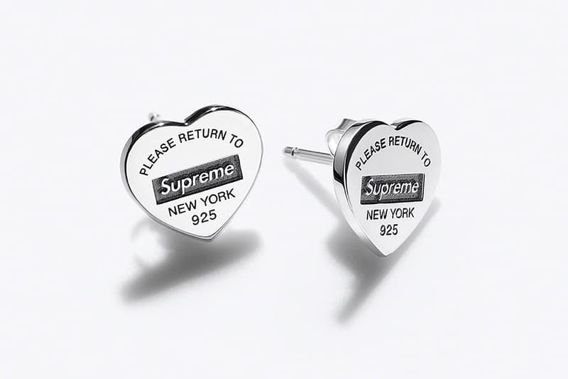 Supreme Tiffany & Co. Fall 2021 Collaboration Release Info Date Buy Price 