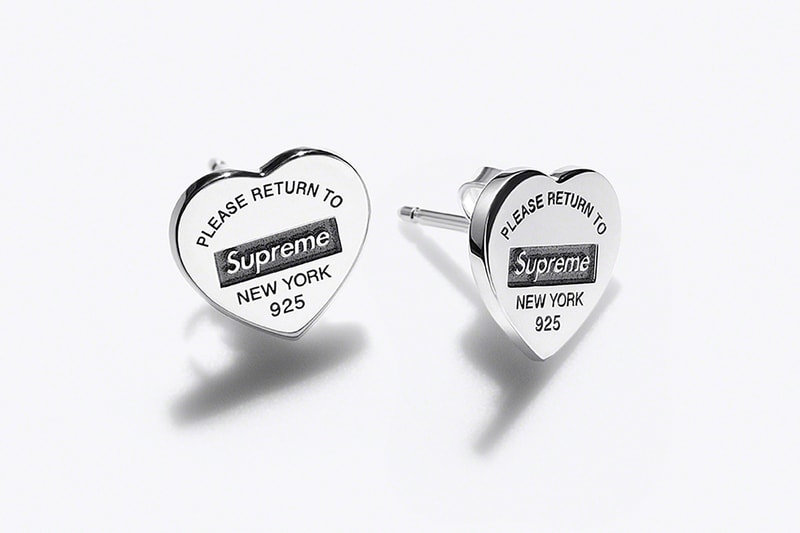 Supreme Tiffany & Co. Fall 2021 Collaboration Release Info Date Buy Price 