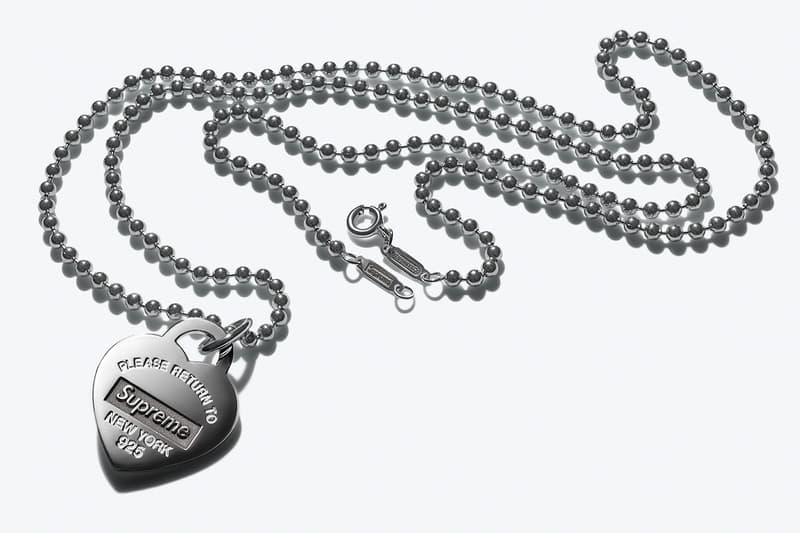 Supreme Tiffany & Co. Fall 2021 Collaboration Release Info Date Buy Price 