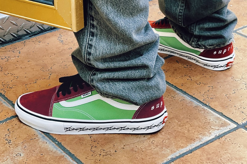 Supreme Vans Fall 2021 Collaboration Release Info Date Buy Price Half Cab Old Skool