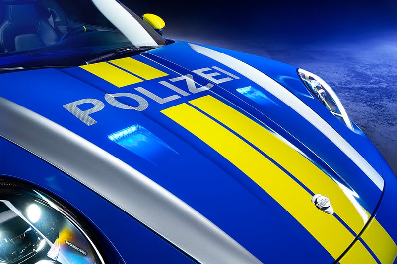 TECHART Porsche 911 Targa 4 Police Car TUNE IT! SAFE! Campaign Car Polizei Tuned Custom 