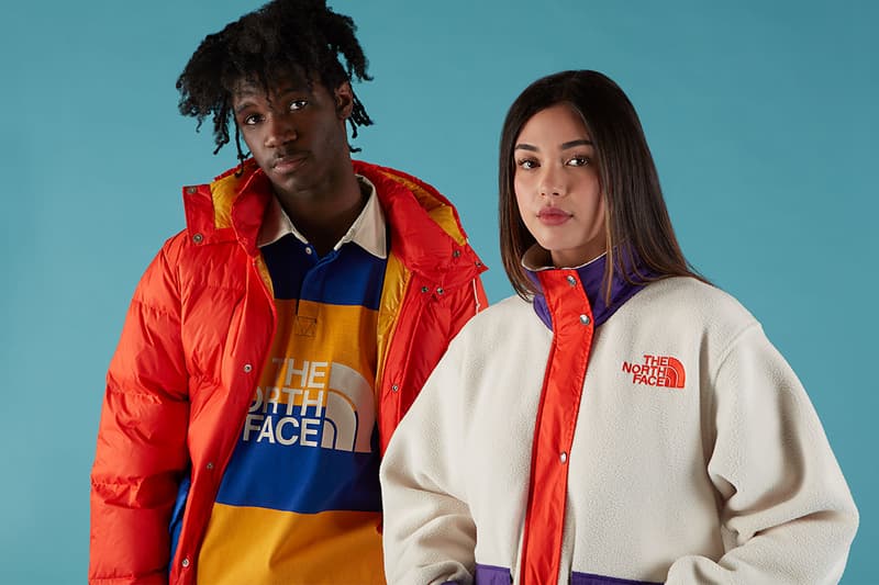 The North Face Gets Bold and Technical This Holiday Season Conrad Anker Capsule Color Block Collection utility heritage mountain outdoors cheerful patterns vibrant colorways