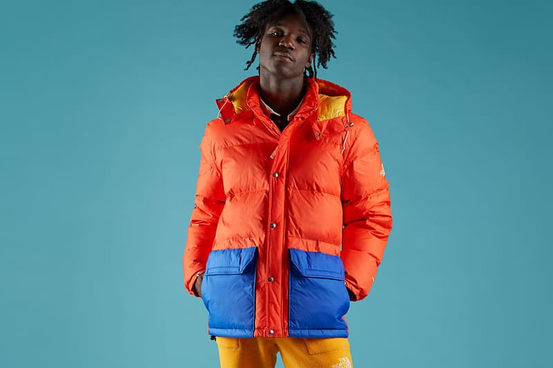 The North Face Gets Bold and Technical This Holiday Season Conrad Anker Capsule Color Block Collection utility heritage mountain outdoors cheerful patterns vibrant colorways