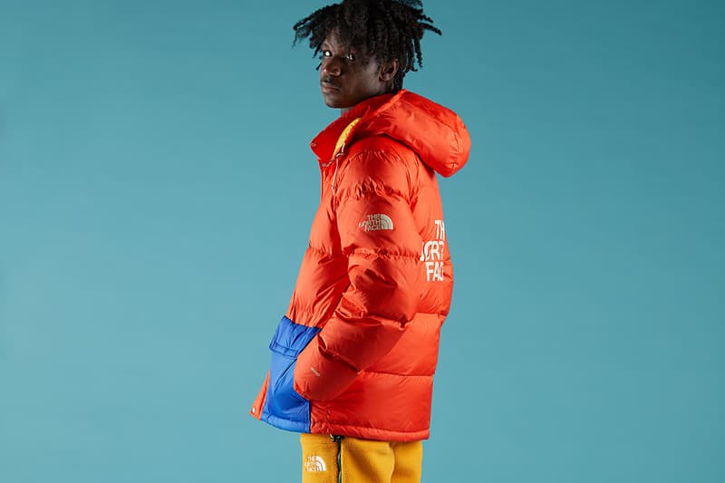 The North Face Gets Bold and Technical This Holiday Season Conrad Anker Capsule Color Block Collection utility heritage mountain outdoors cheerful patterns vibrant colorways