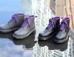 The North Face Purple Label & Dr. Martens Release Collaborative 101 6-Tie Boots